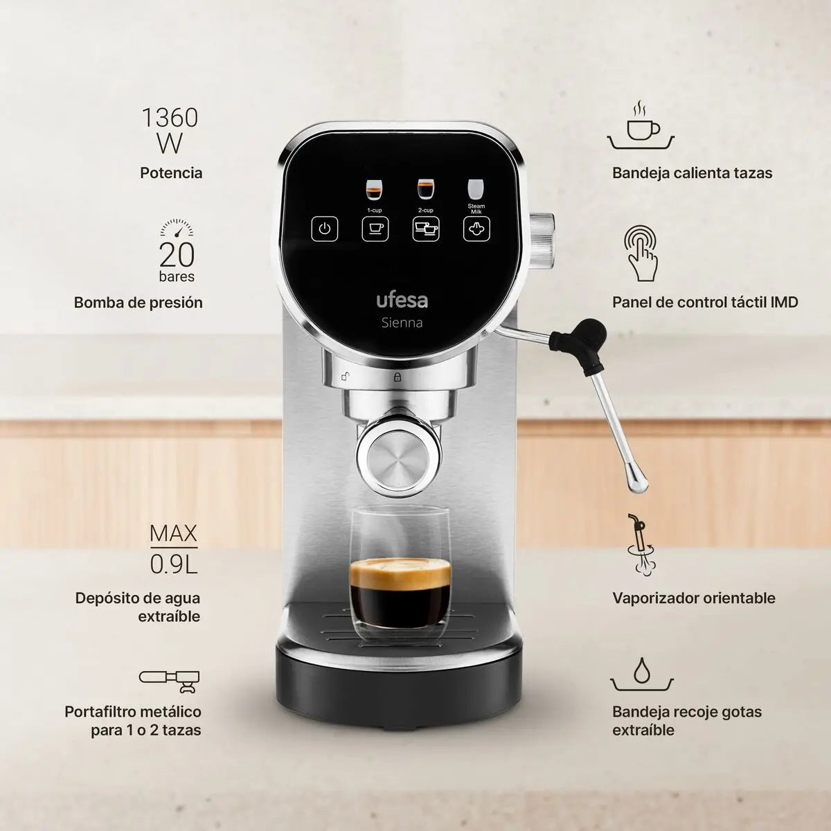 Electric Coffee-maker UFESA SIENNA UFESA